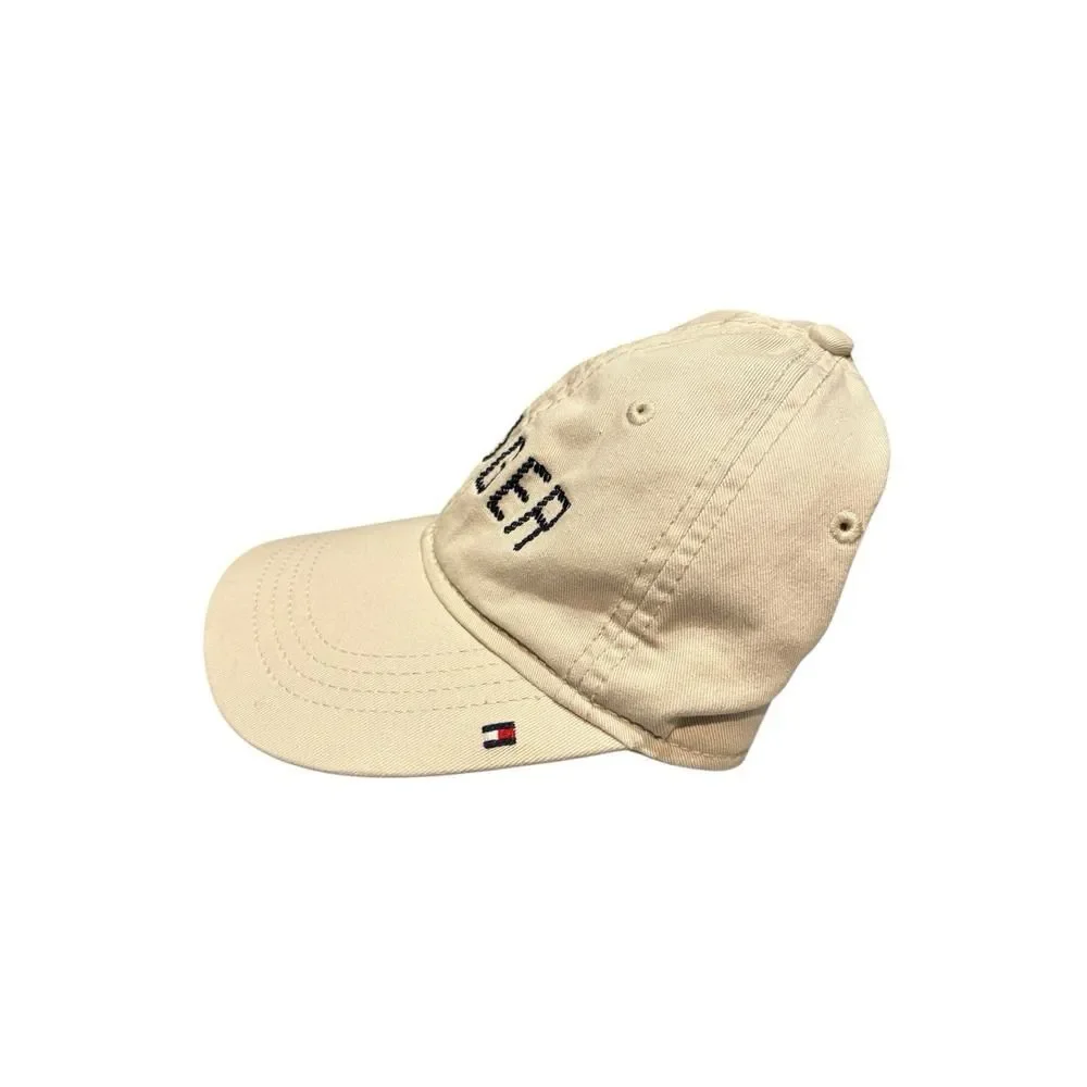Tommy Hilfiger Hat OSFA Mens Adjustable Strap Embroidered Thick Cotton